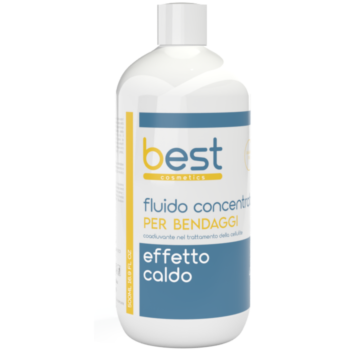 BEST COSMETICS - Fluido bendaggi a caldo drenante anticellulite con capsicina Flacone