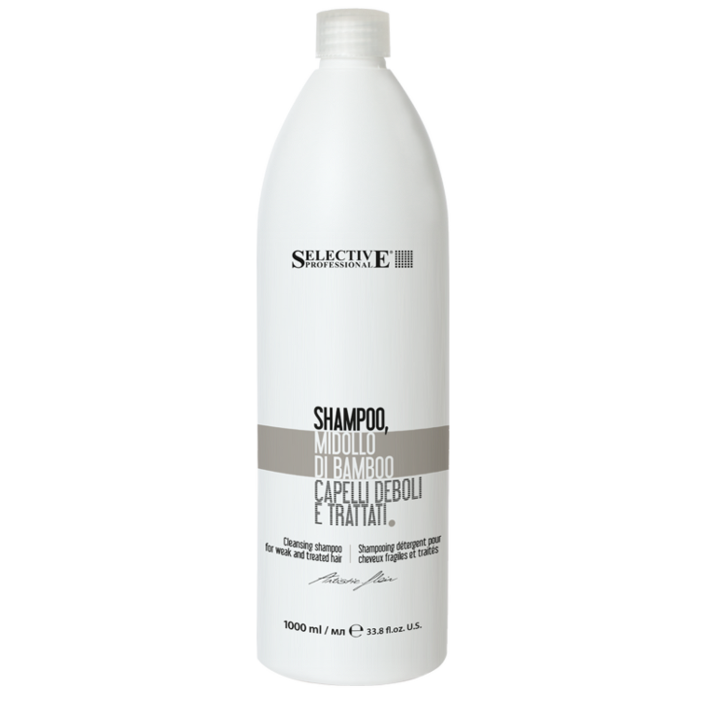 SELECTIVE - Shampoo Midollo di Bambù capelli deboli e sfibrati 1000 ml