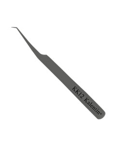 Pinza KK12 extension ciglia alta precisione punta piccola sbieca