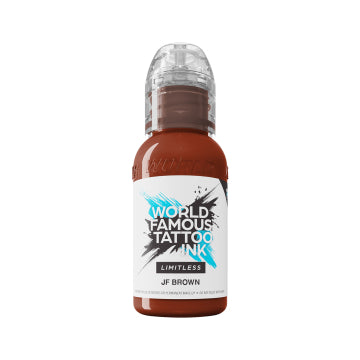 World Famous Limitless Tattoo Ink - JF Brown 30ml (EU REACH Version)