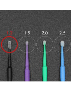 Micropennelli vegani monouso 1.2mm - 120pz