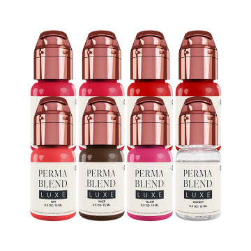Perma Blend Luxe PMU Ink - Carla Ricciardone Enhance Set - 8x15ml (EU REACH Version)