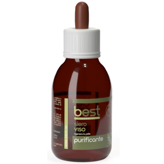 BEST COSMETICS - purificante - siero viso con acido mandelico vetro 100 ml