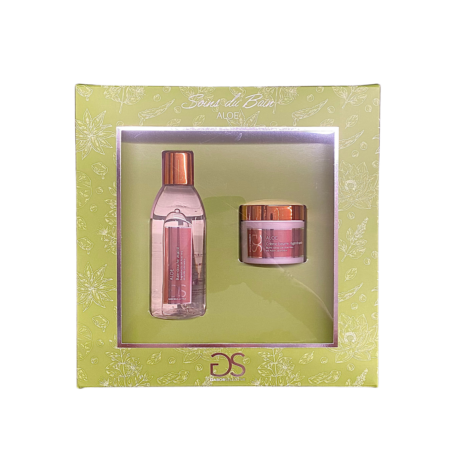 GABOR SELECTIVE - Aloe Vera e acido ialuronico bagno doccia + burro corpo