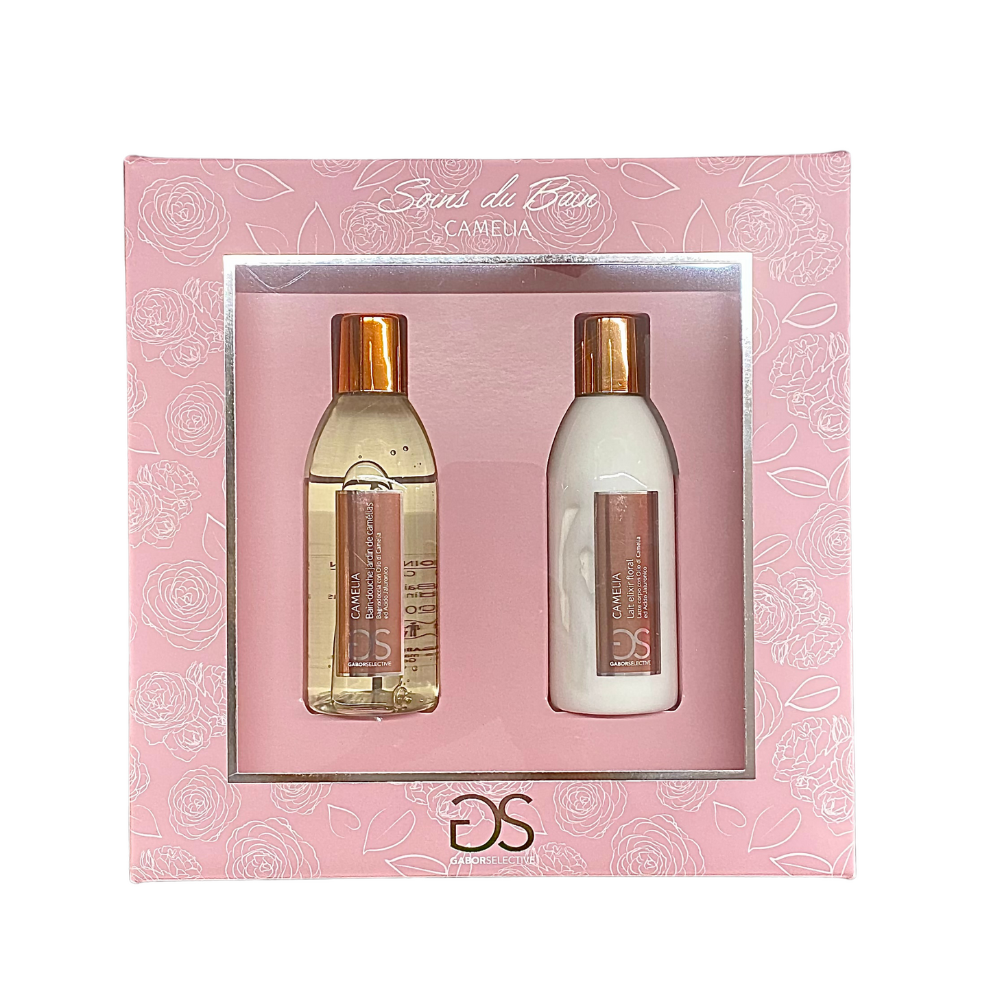 GABOR SELECTIVE - Olio di Camelia e acido ialuronico bagno doccia + latte corpo