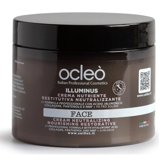 OCLEO' - ILLUMINUS ANTI MACCHIA crema nutriente restitutiva neutralizzante 500 ml