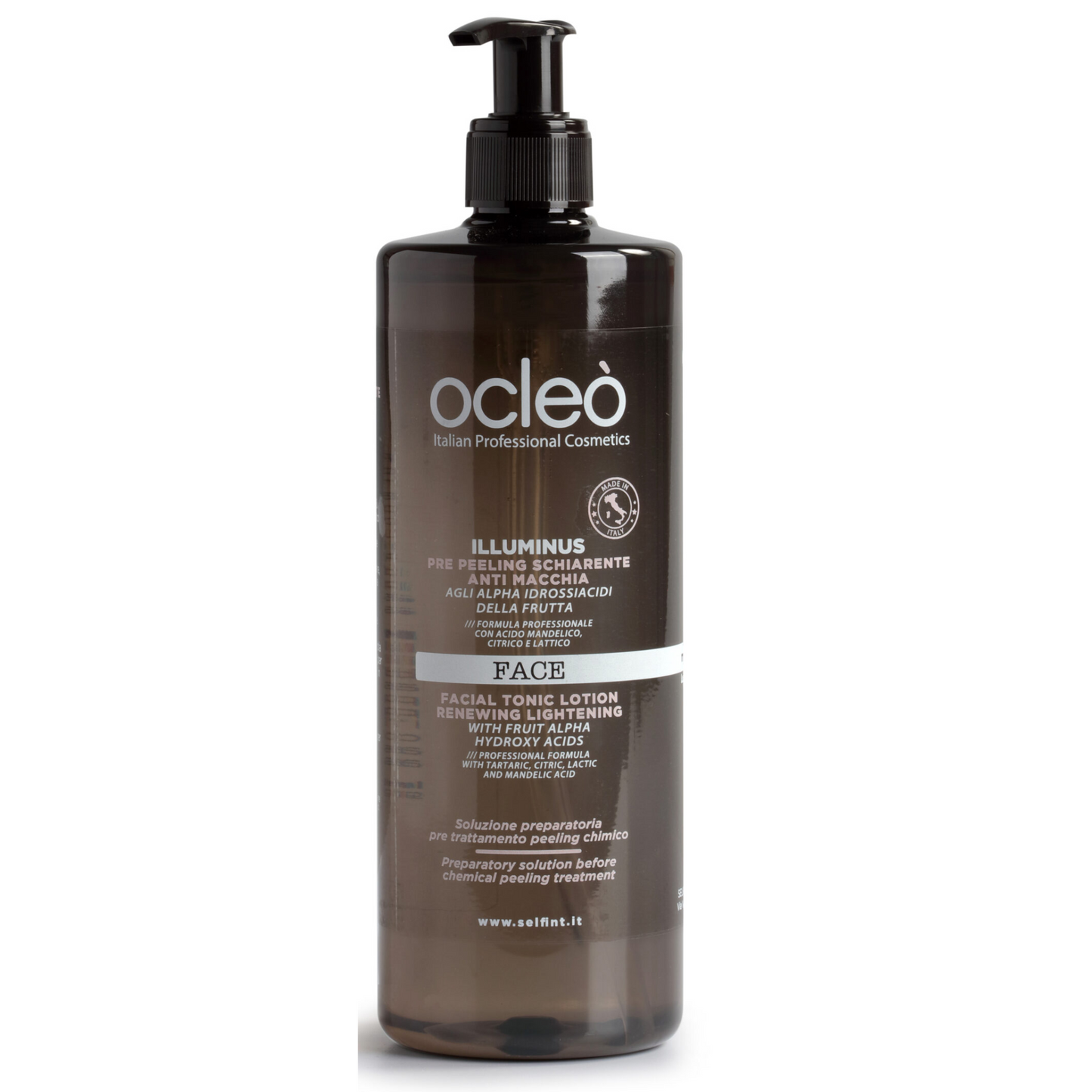 OCLEO' - ILLUMINUS pre peeling schiarente anti macchia 500 ml