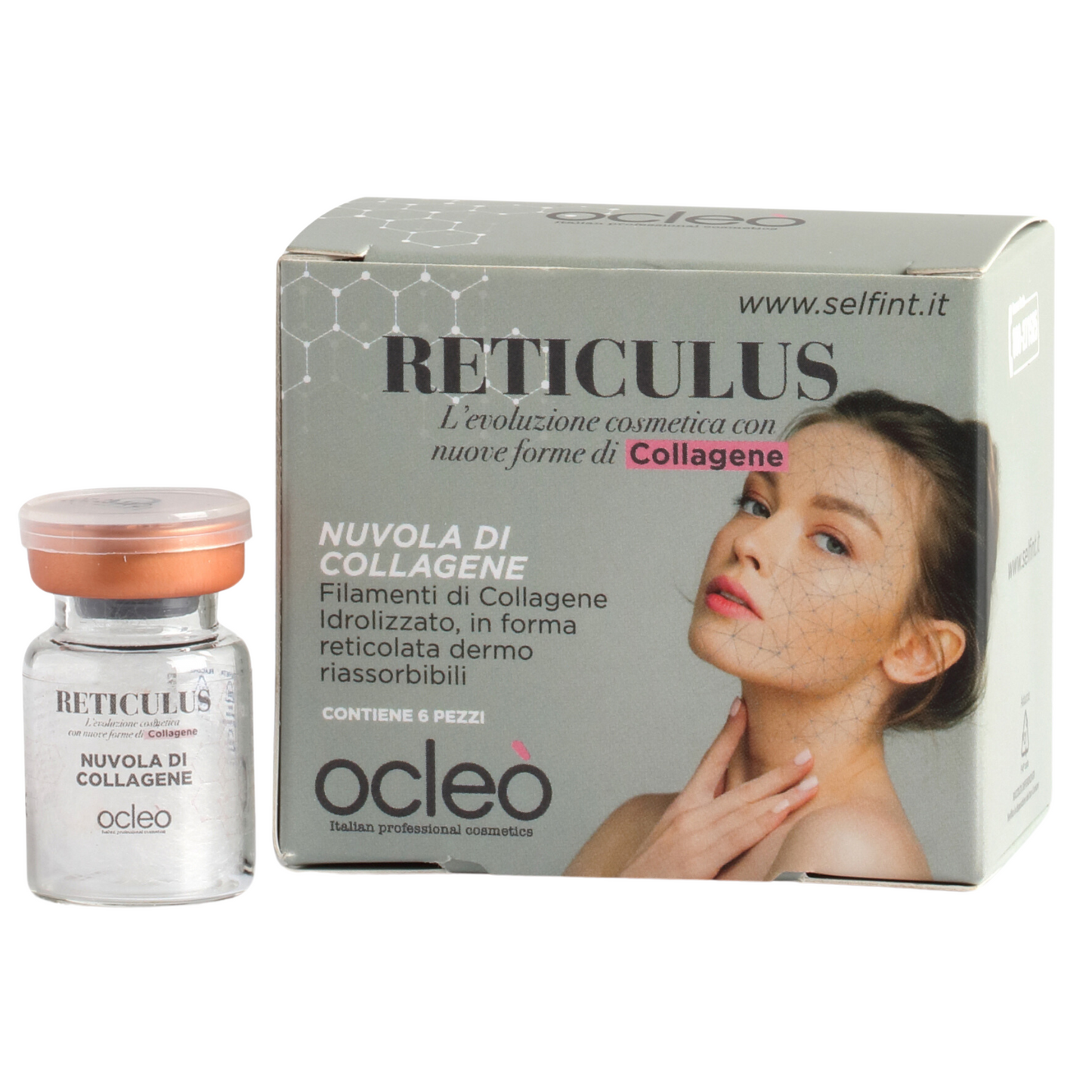 OCLEO' - Nuvola Di Collagene Reticulus – 6 Pezzi