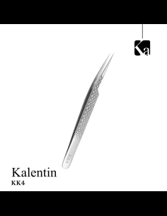 Pinza KK4 extension ciglia alta precisione punta dritta ACCIAO ANTISCIVOLO