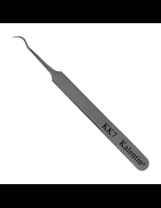 Pinza KK7 extension ciglia alta precisione punta luna