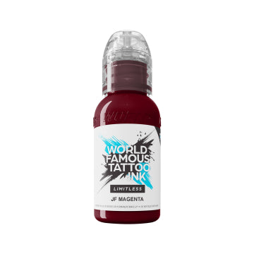 World Famous Limitless Tattoo Ink - JF Magenta 30ml (EU REACH Version)