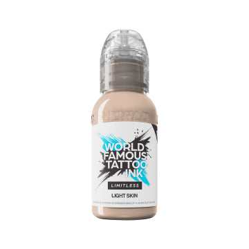 World Famous Limitless Tattoo Ink - Light Skin 30ml (EU REACH Version)