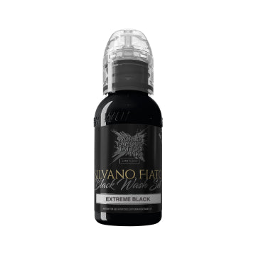 World Famous Limitless Tattoo Ink - Silvano Fiato - Extreme Black - 30ml (EU REACH Version)