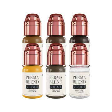 Perma Blend Luxe PMU Ink - Stevey G. Restore Set - 6x 15ml (EU REACH Version)