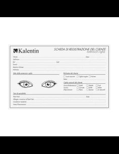 Scheda registrazione clienti Extension - 10card