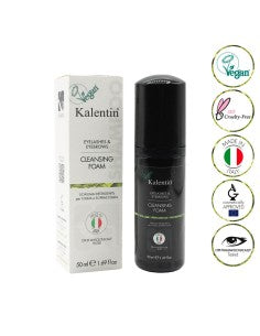 Schiuma detergente vegana per ciglia/sopracciglia 50ml