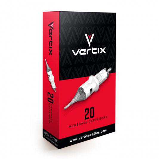 Box of 20 Vertix Cartridges 0.30mm Round Liner Super Tight Long Taper