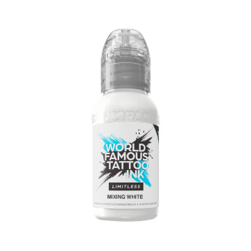 World Famous Limitless Tattoo Ink - Mixing White 30ml (EU REACH Version)
